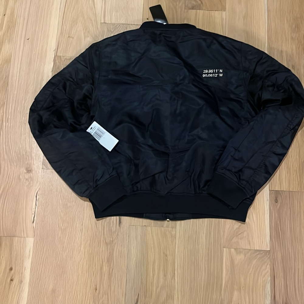 New Orleans Saints Wear By Erin Andrews Bomber Jacket-NWT - Picture 5 of 7